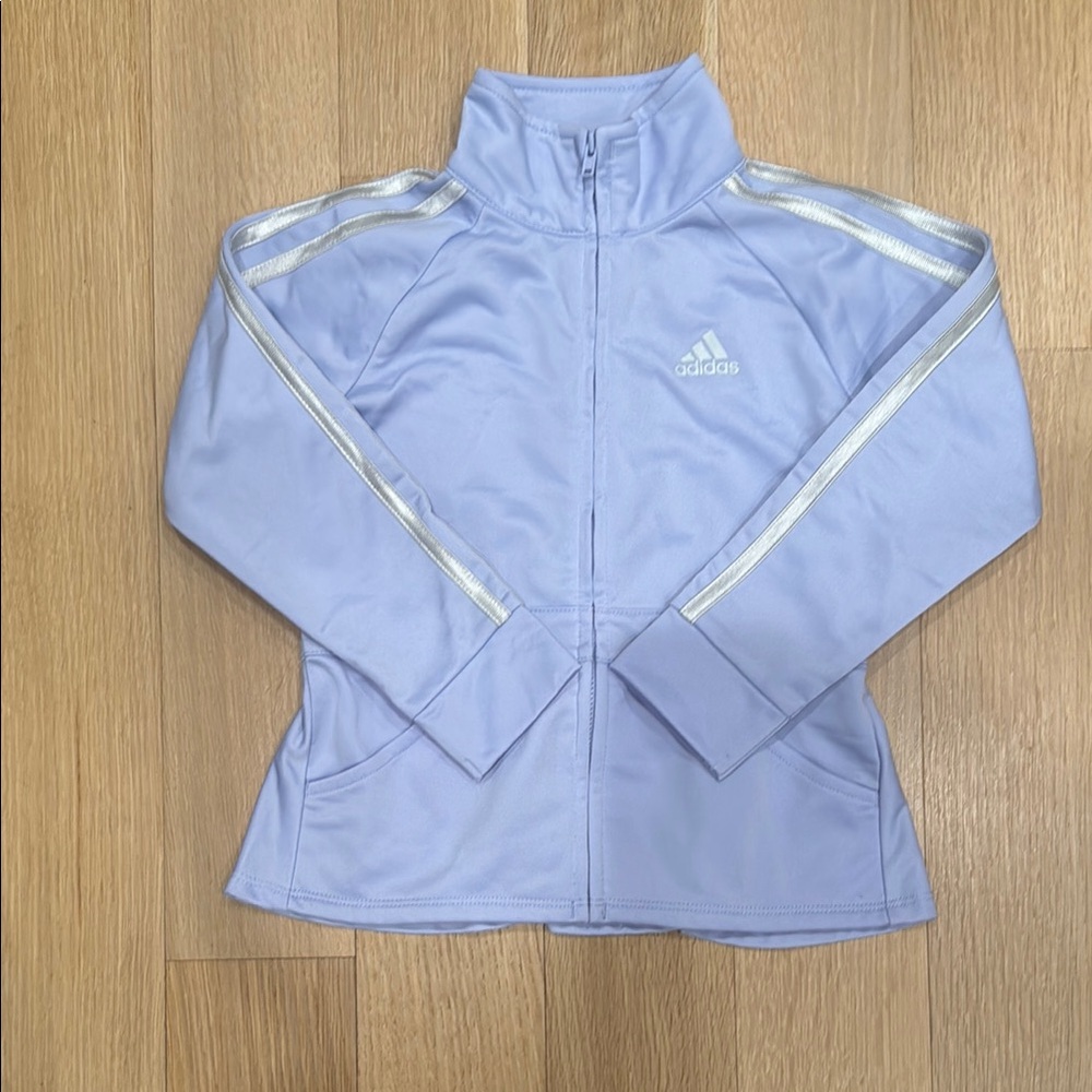 Adidas Light Purple Track Jacket